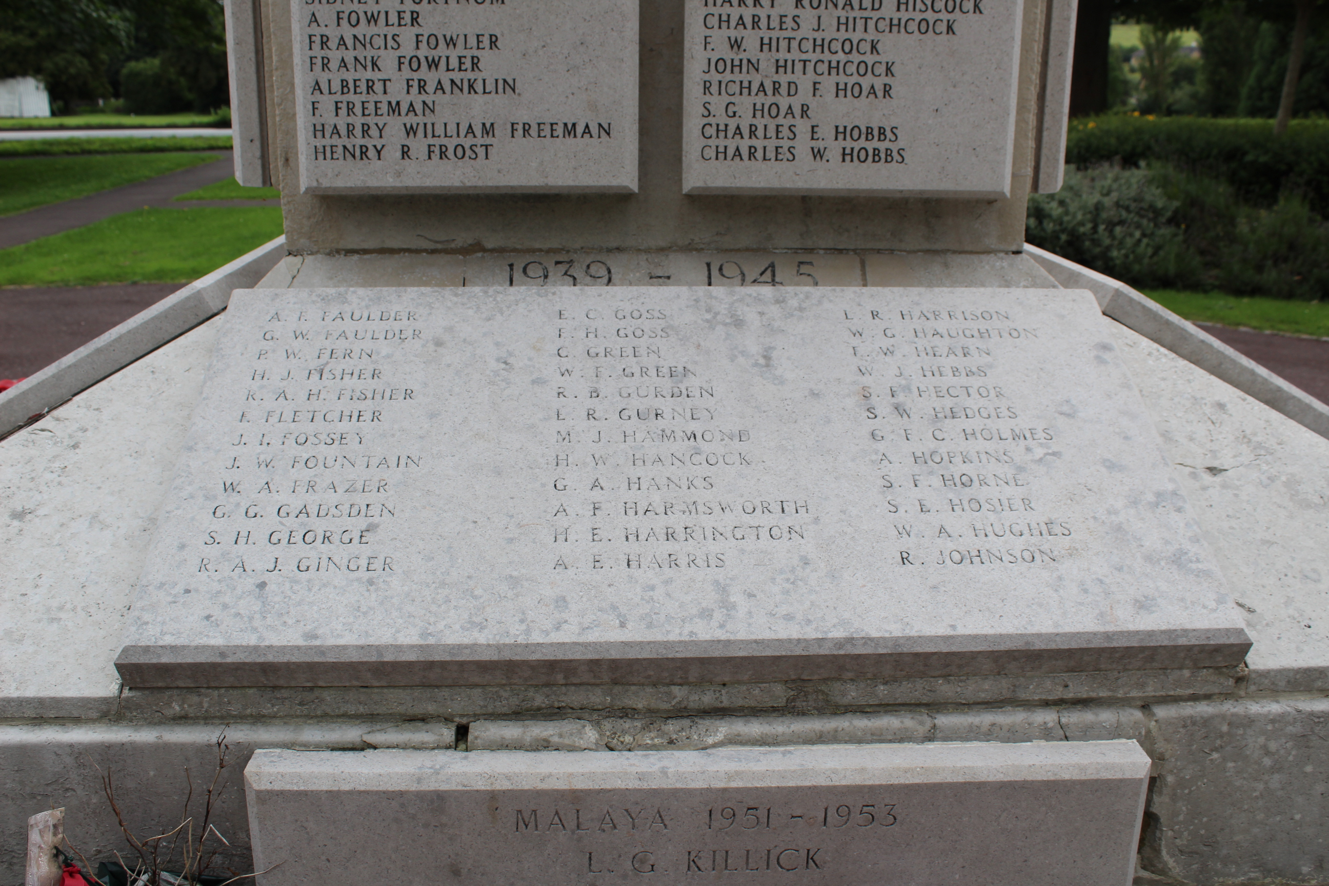 Hemel Hempstead War Memorials Online